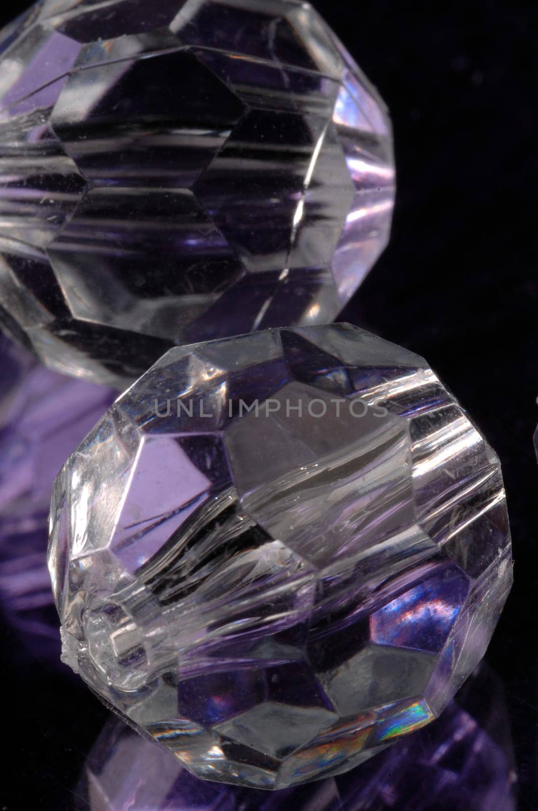 colorful crystal balls