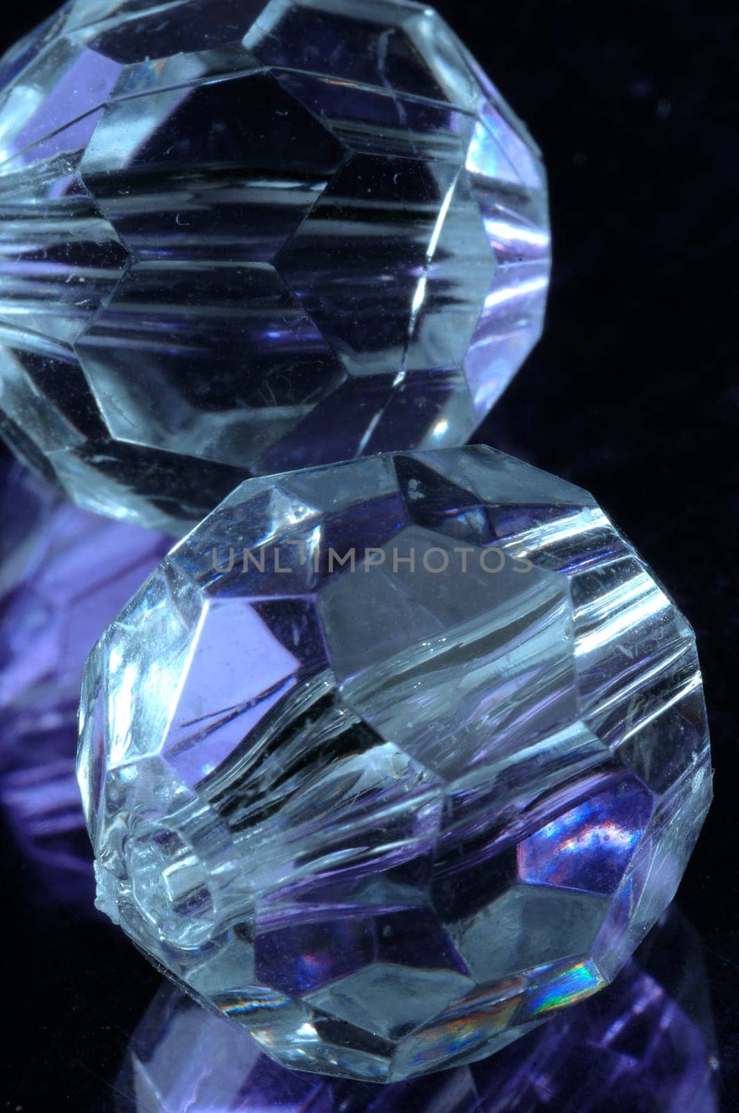 colorful crystal balls