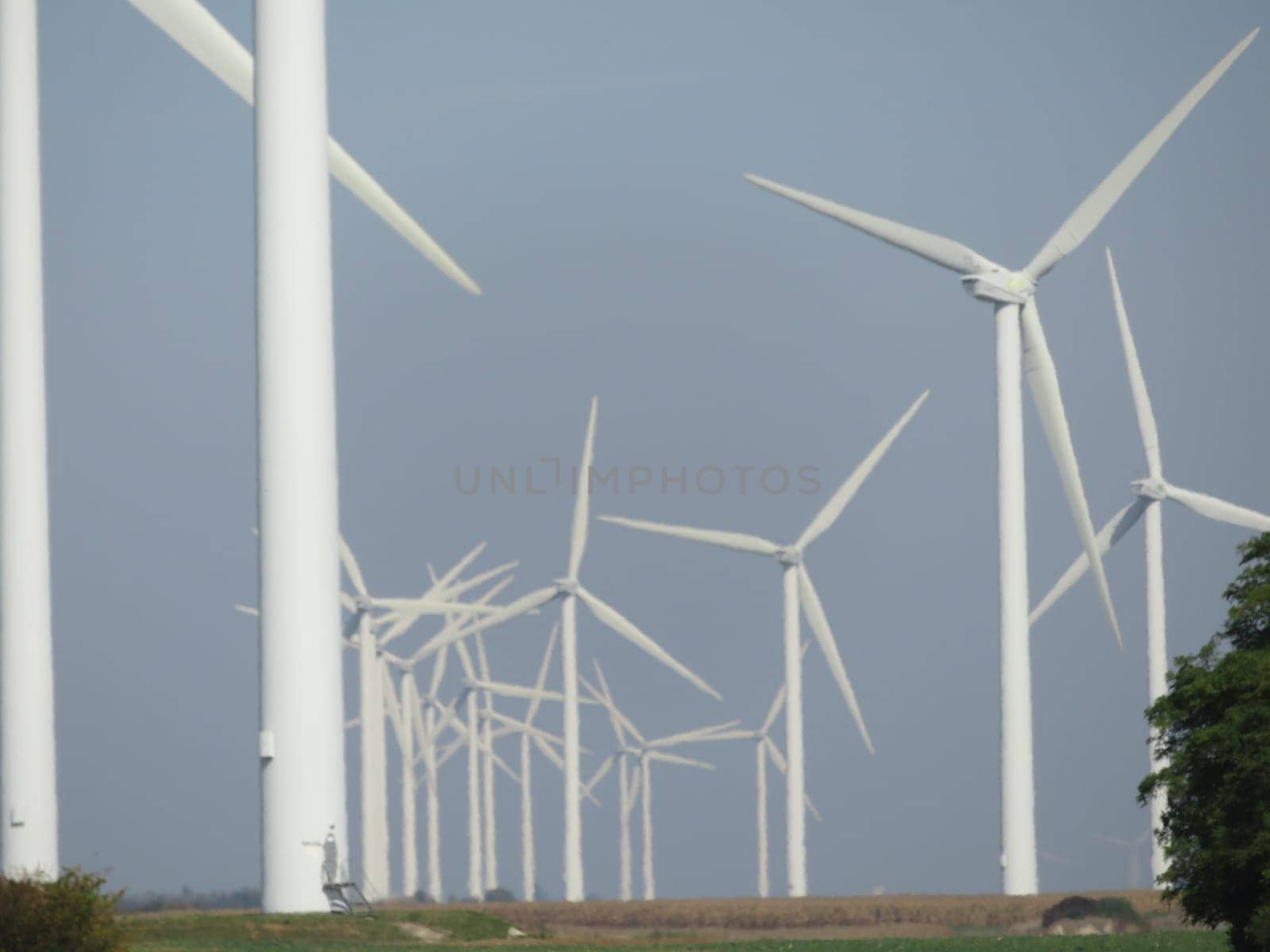 wind turbines clean energy production air blades wind mill electricity