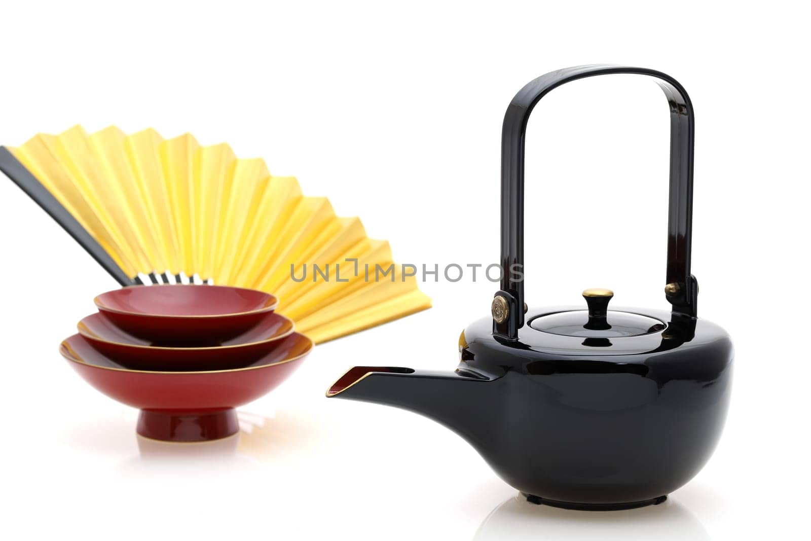 Japanese new year's sake "otoso"" isolated on white background"