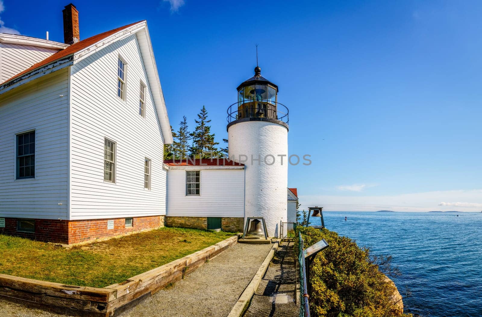 Bass Harbor Head Lighthouse in Acadia National Park, Maine