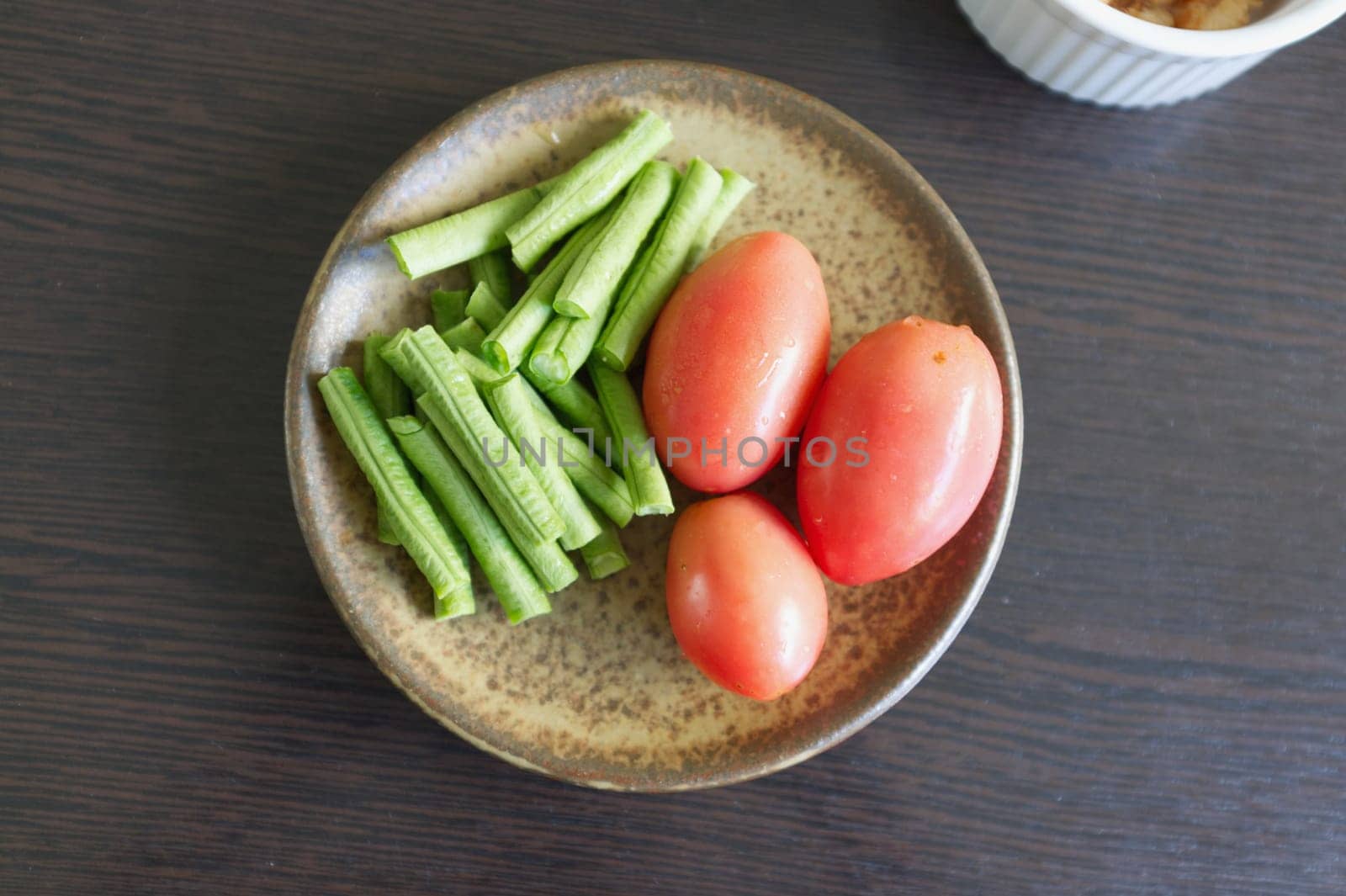 Som Tam Thai -Ingredients Papaya Salad Thai Food Style