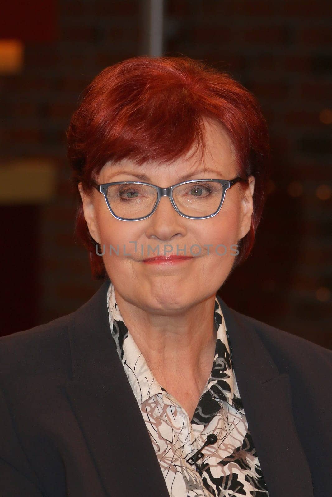 Heidemarie Wieczorek-Zeul (Federal Minister a.D.),recording of Markus Lanz Broadcast 1 at Studio Stahltwiete,Hamburg,21.04.2015