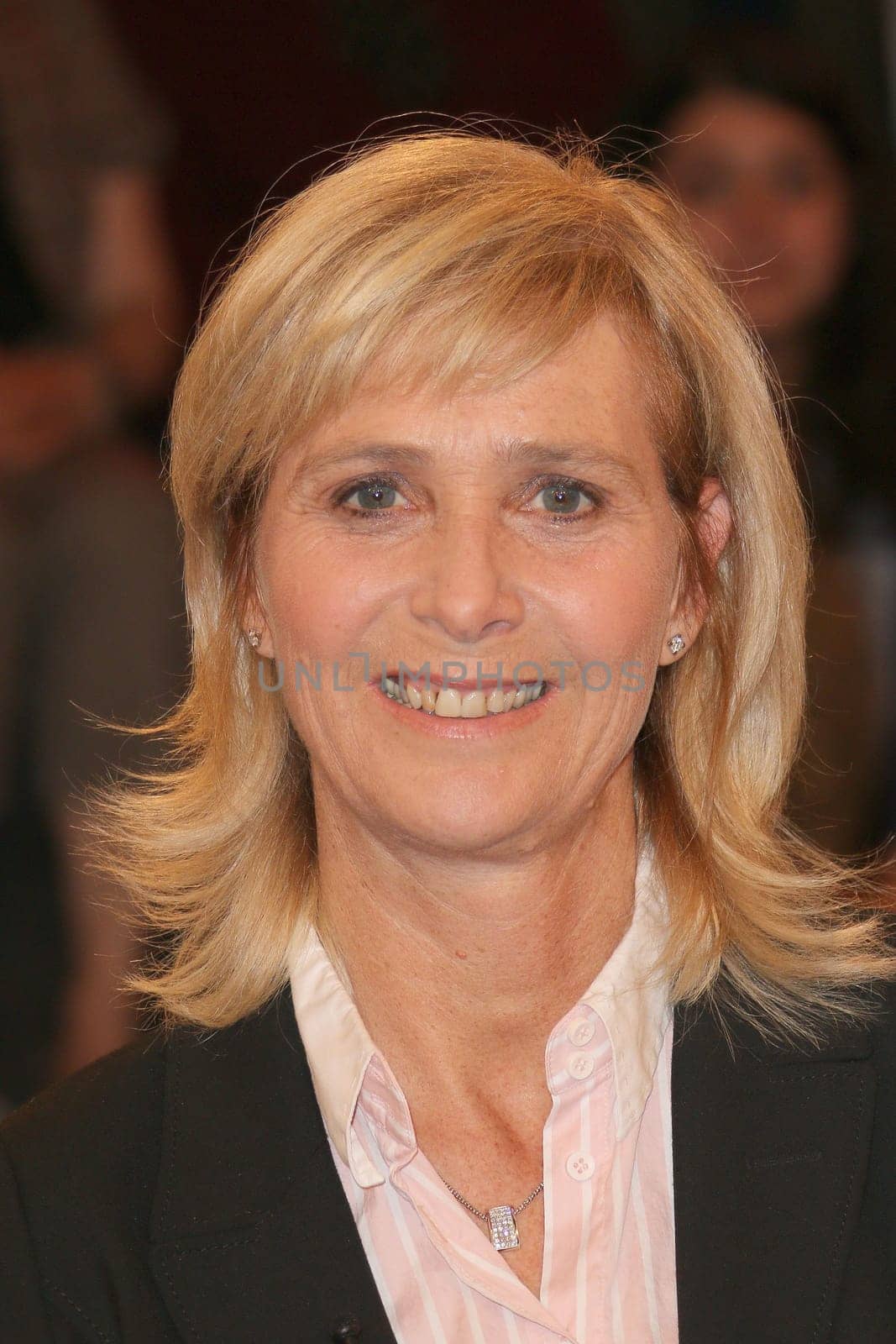 Claudia Kohde-Kilsch (ex-tennis professional),recording of Markus Lanz broadcast 1 at Studio Stahltwiete,Hamburg,21.04.2015