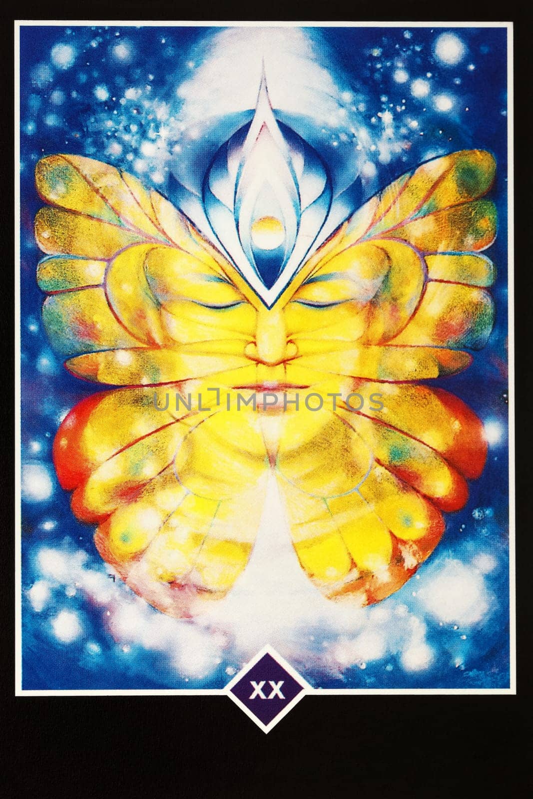 Ventspils, Latvia, 10.2021 Tarot cards for divination, spiritualistic seances