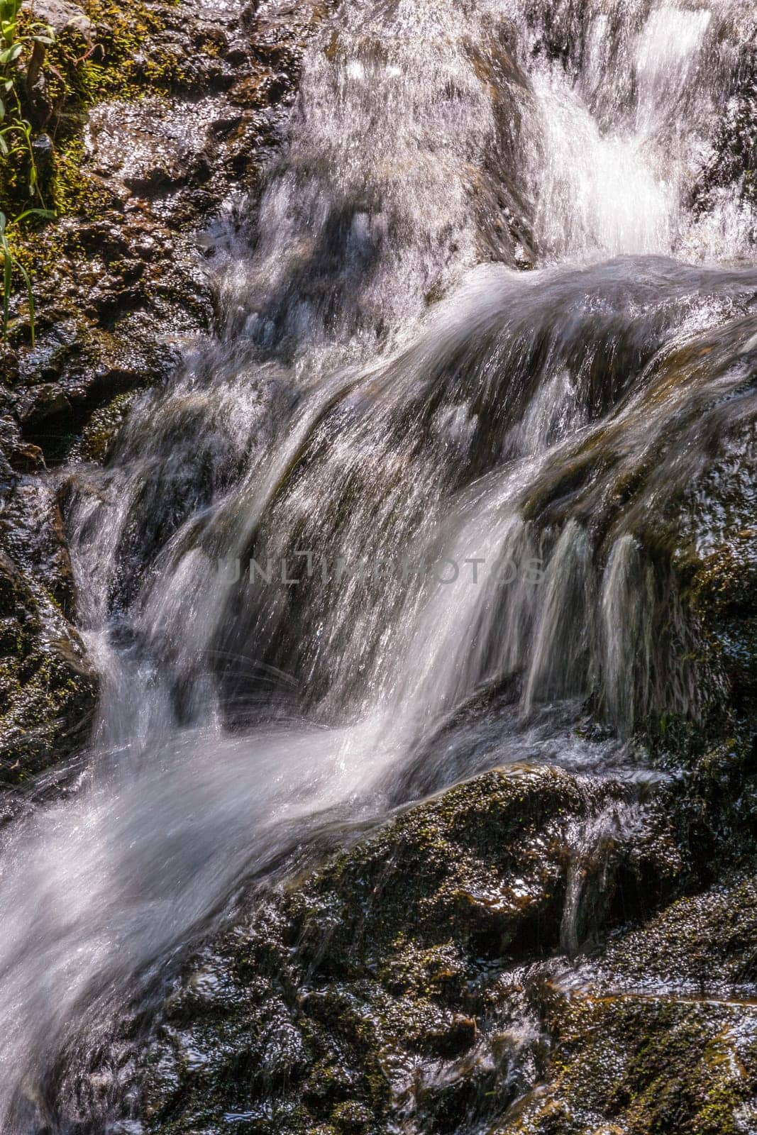beautiful natural waterfall in National Park