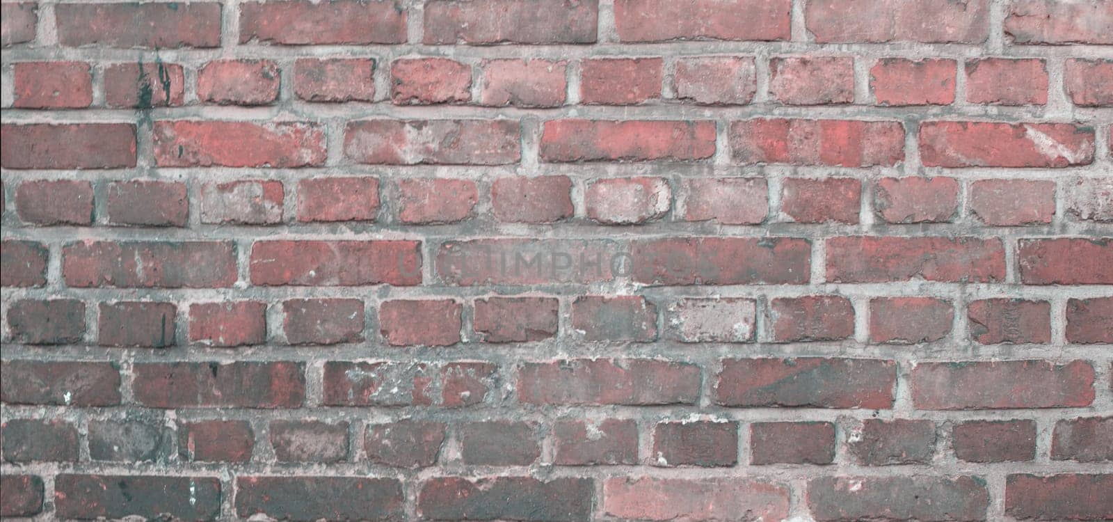 Textured background, empty copy space for text, brick wall structure, old cruny brickwork