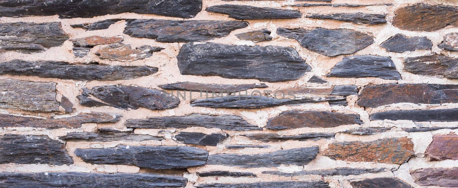 Textured background, empty copy space for text, brick wall structure, old cruny brickwork