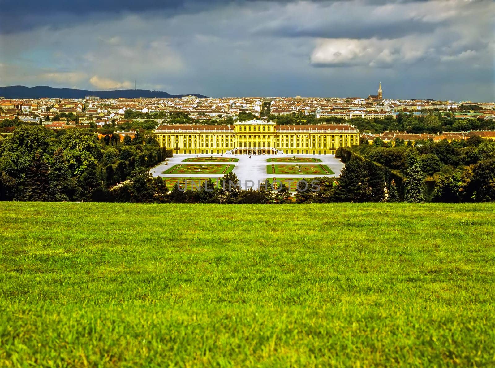 Palace Schonbrunn in Vienna, Austria
