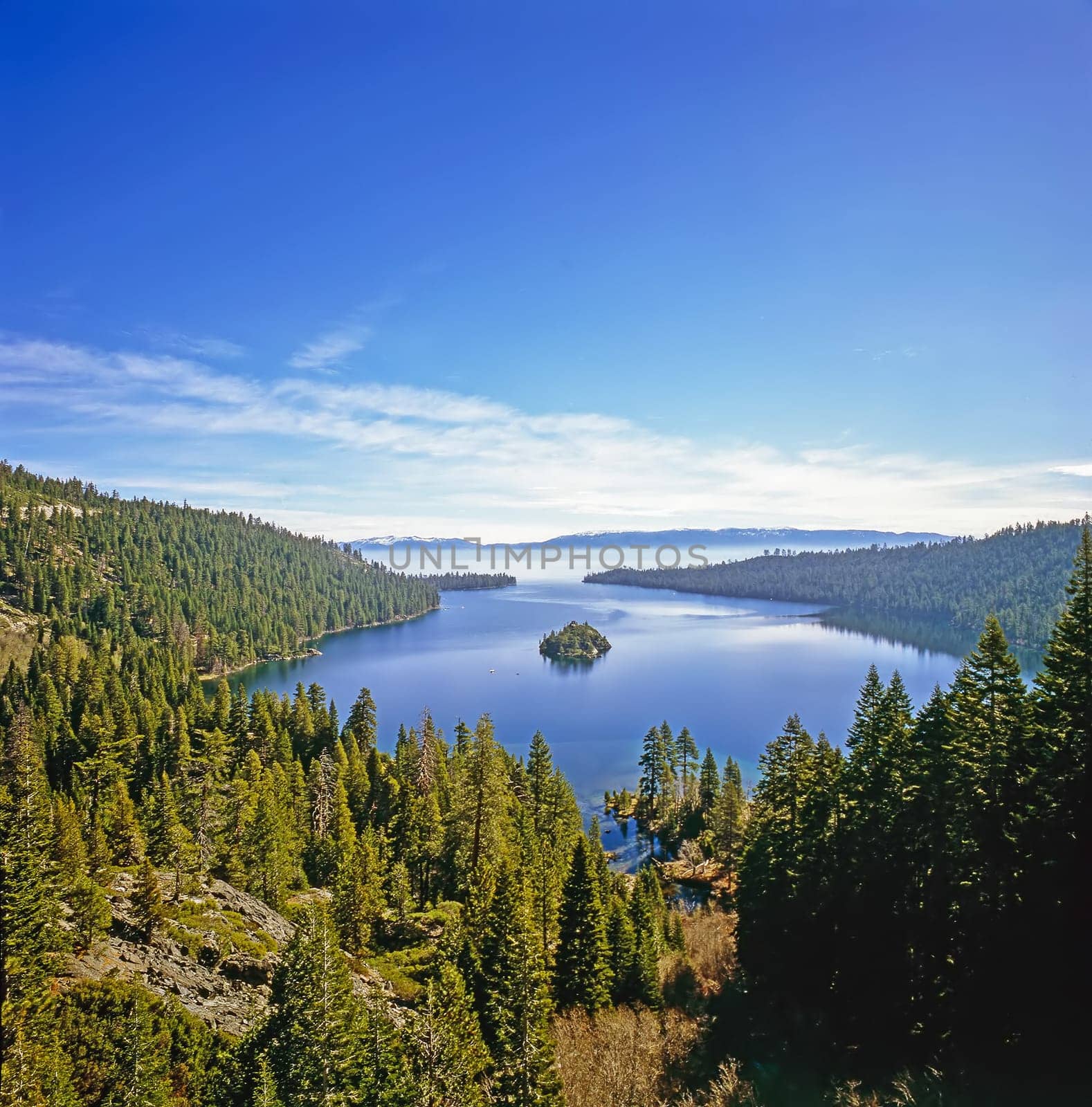 Emerald Bay in Lake Tahoe, California