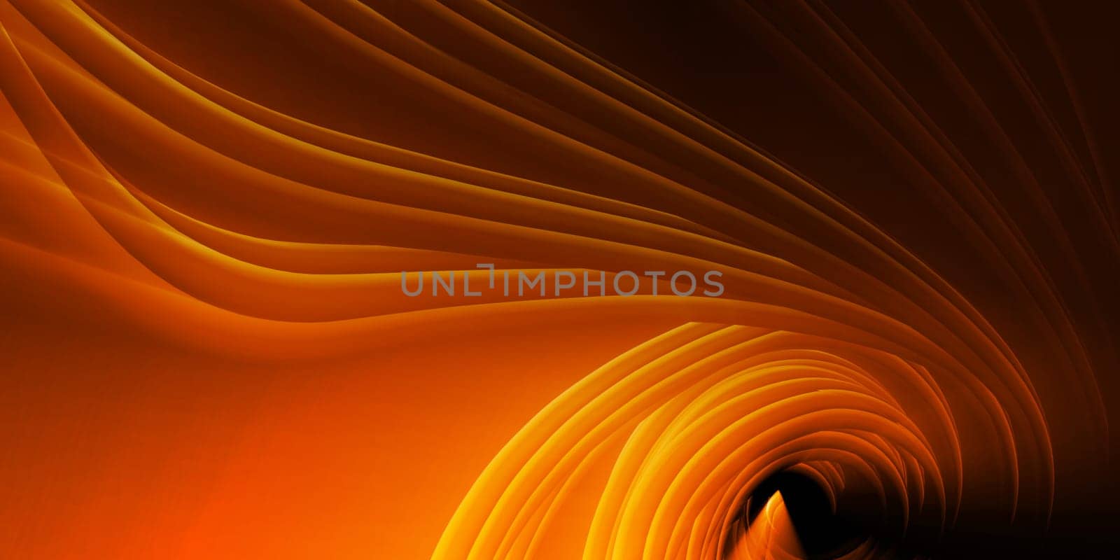 Orange Background as a Design Element Pattern for Brochure