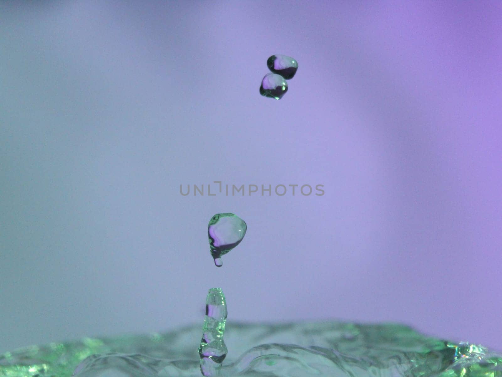 Abstract Colors colliding drops different fluids funds forms