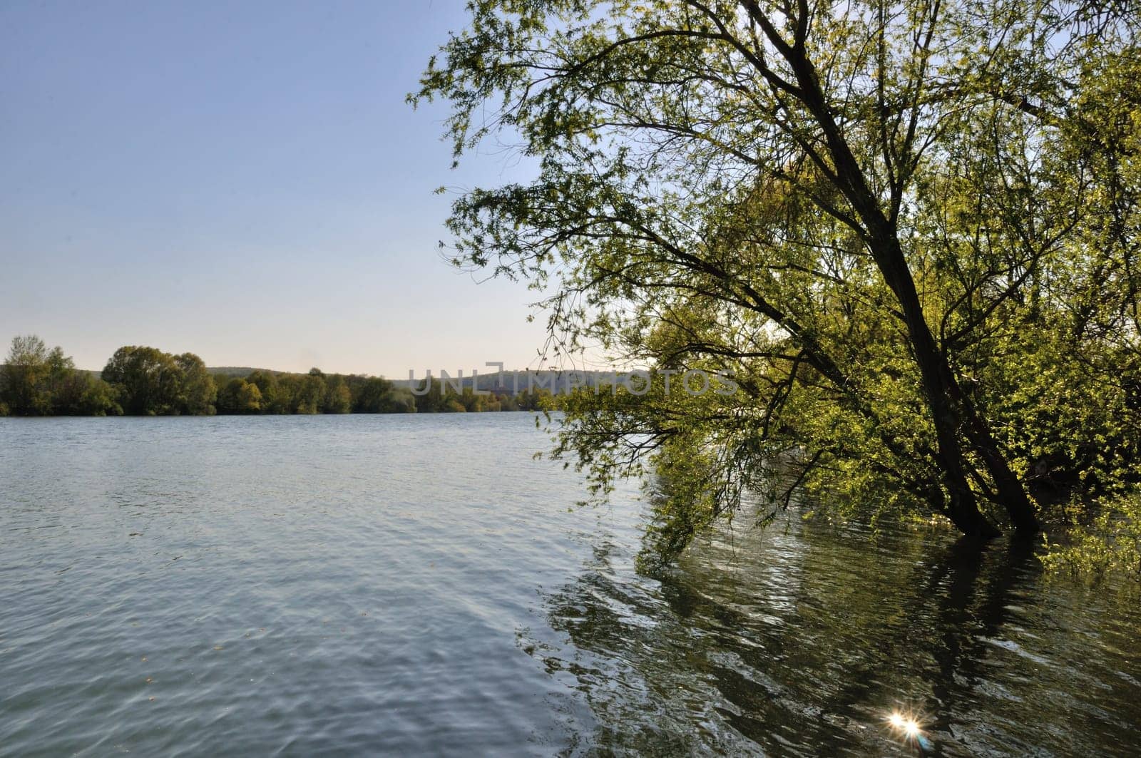 Banks of the Seine at Elbeuf in Normandy