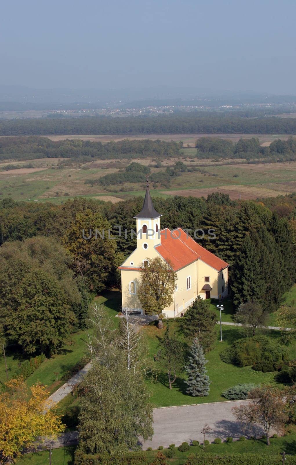 Church of St. John the Apostle and Evangelist in Cerje, Croatia