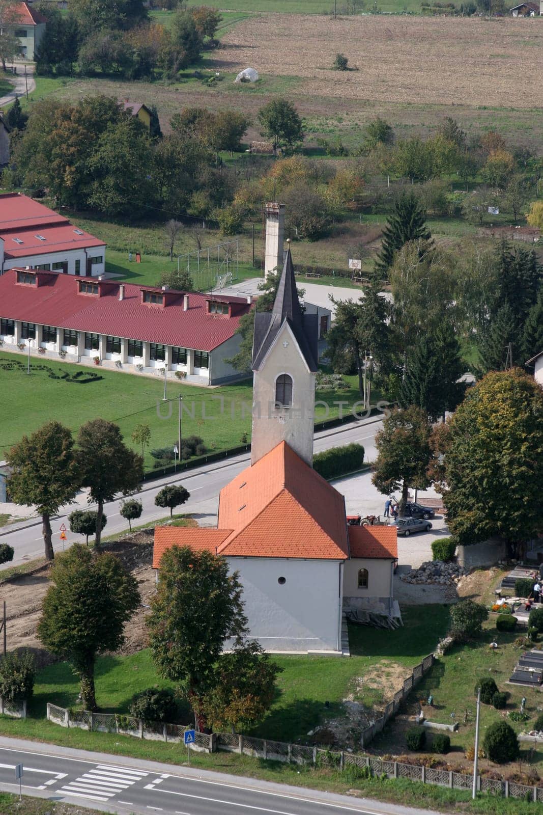 Church of the Saint Martin in Breznicki Hum, Croatia