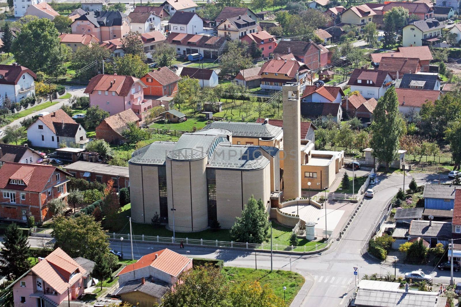 St. Paul's Parish Church in Retkovec, Zagreb, Croatia