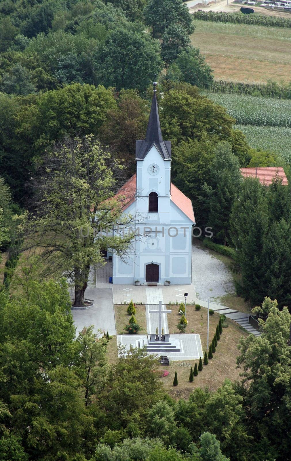 Parish church of St. Anthony of Padua in Vukmanic, Croatia
