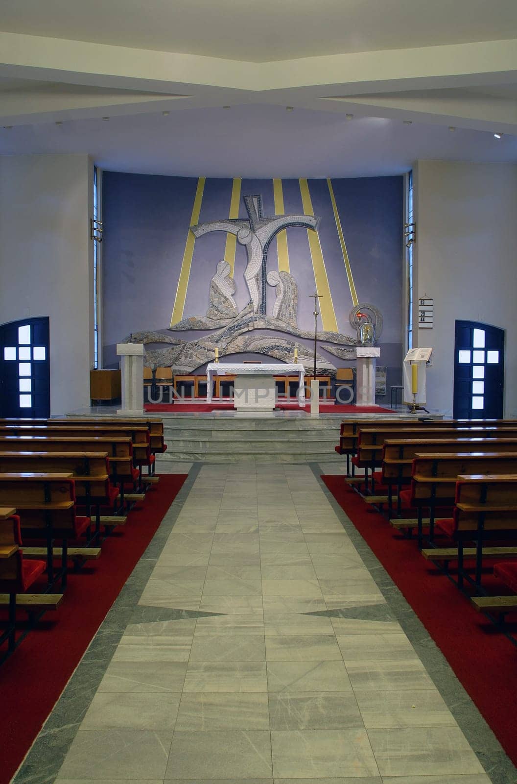 Church of Our Lady of Sorrows in Spansko, Zagreb, Croatia