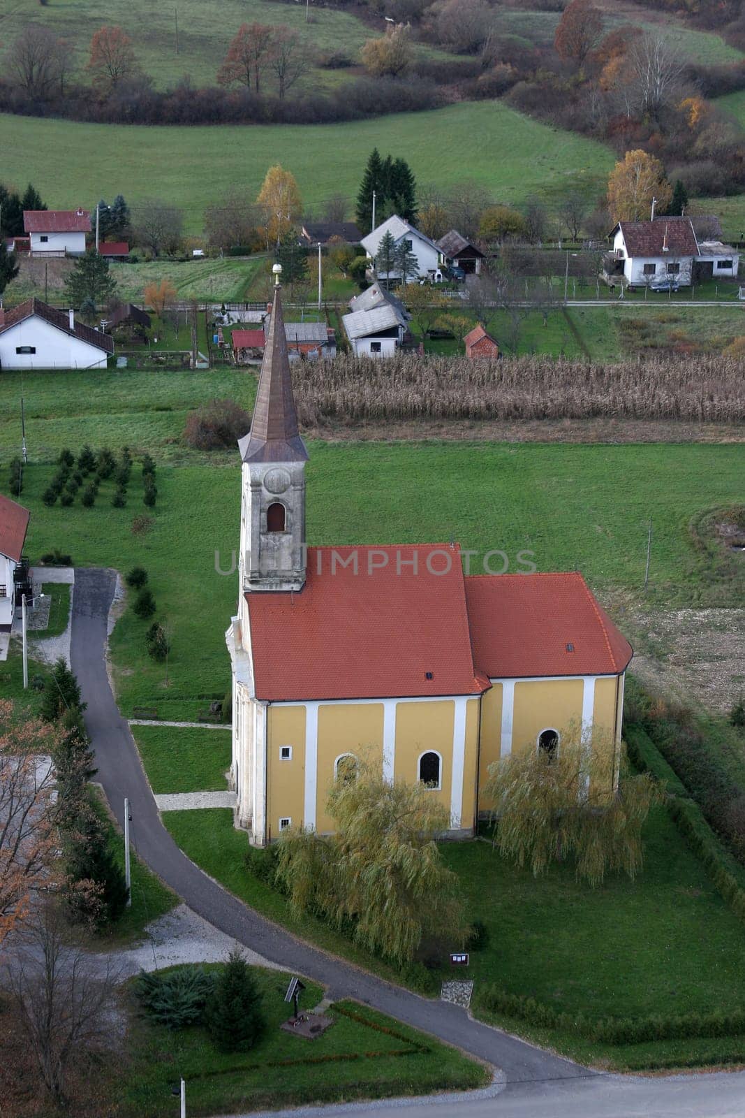 Church of Saints Nicholas and Vitus in Zazina, Croatia