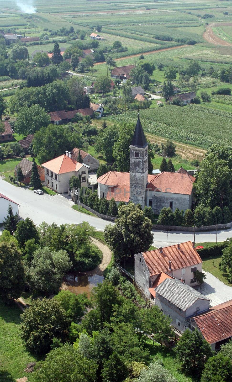 Church of the Our Lady of the Snows in Volavje, Croatia