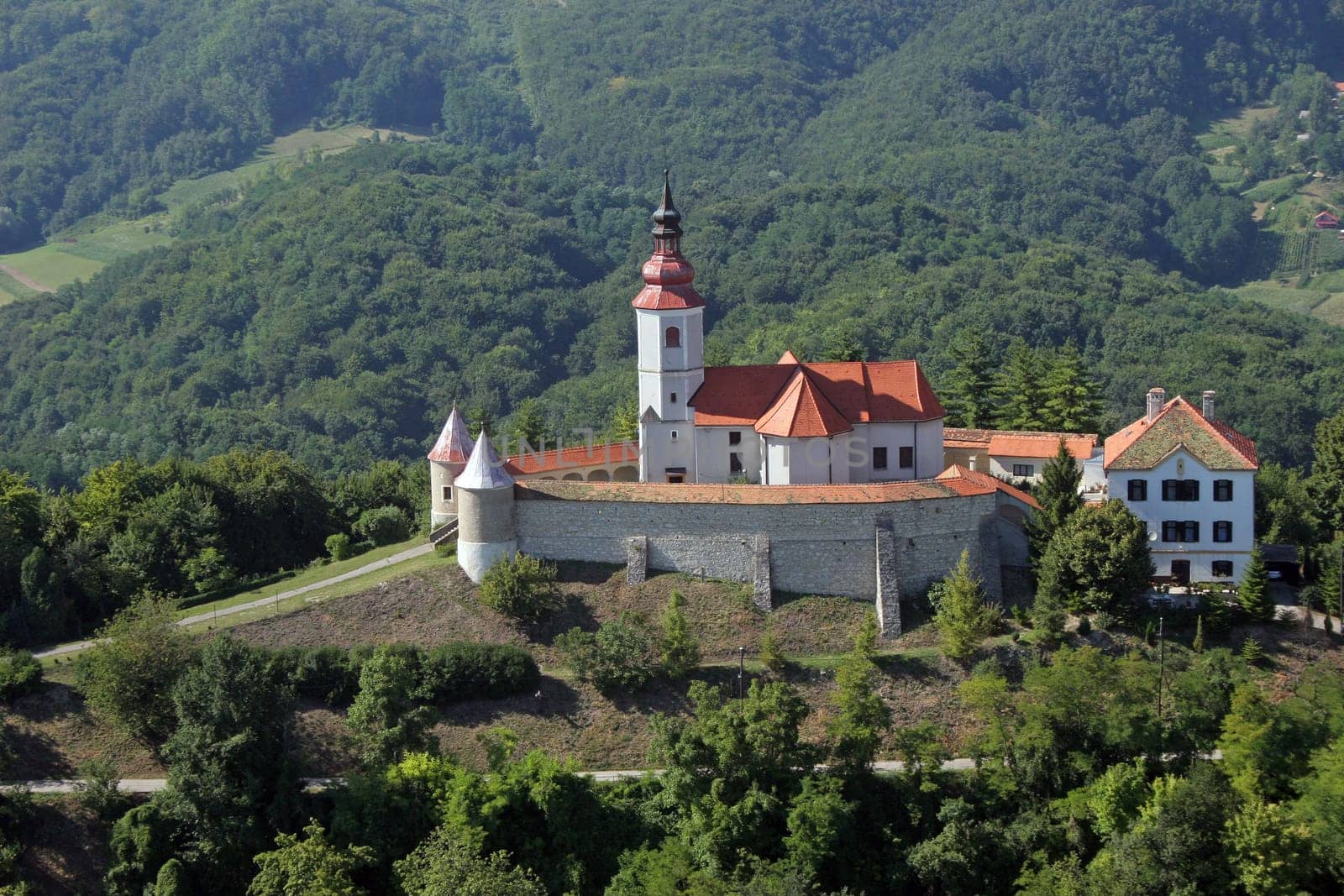 Parish Church of the Visitation of the Virgin Mary in Vinagora, Croatia