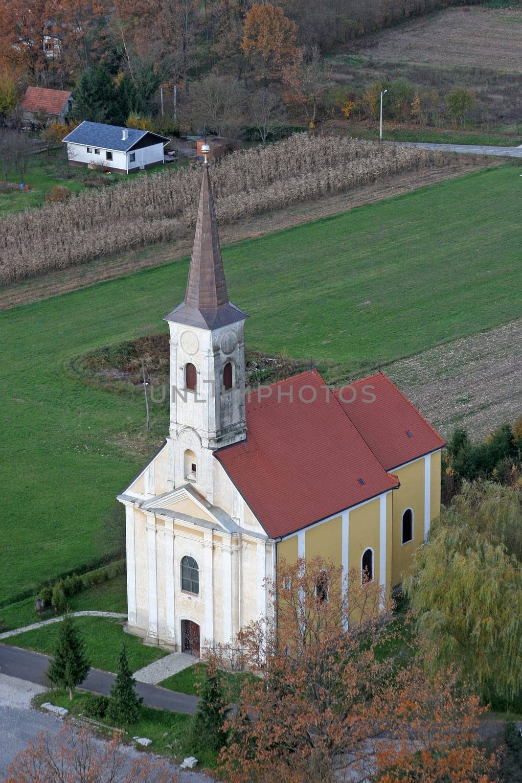 Church of Saints Nicholas and Vitus in Zazina, Croatia
