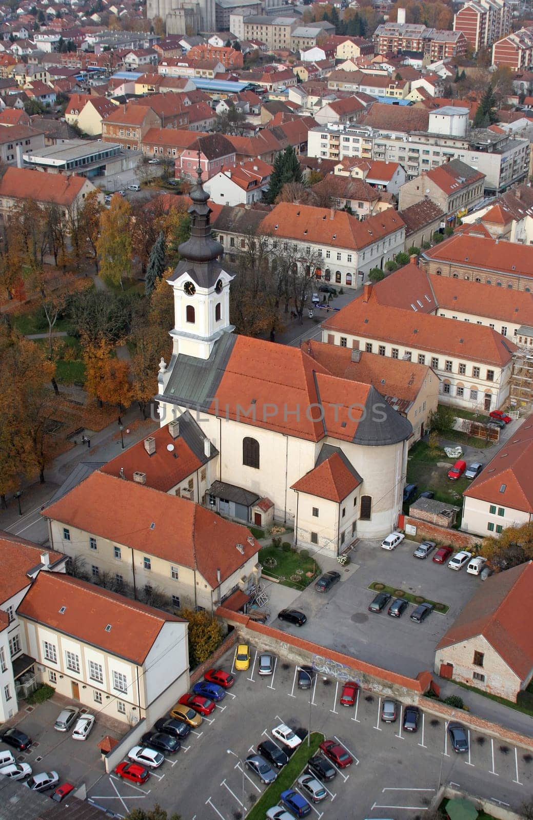 Cathedral of Saint Teresa of Avila in Bjelovar, Croatia
