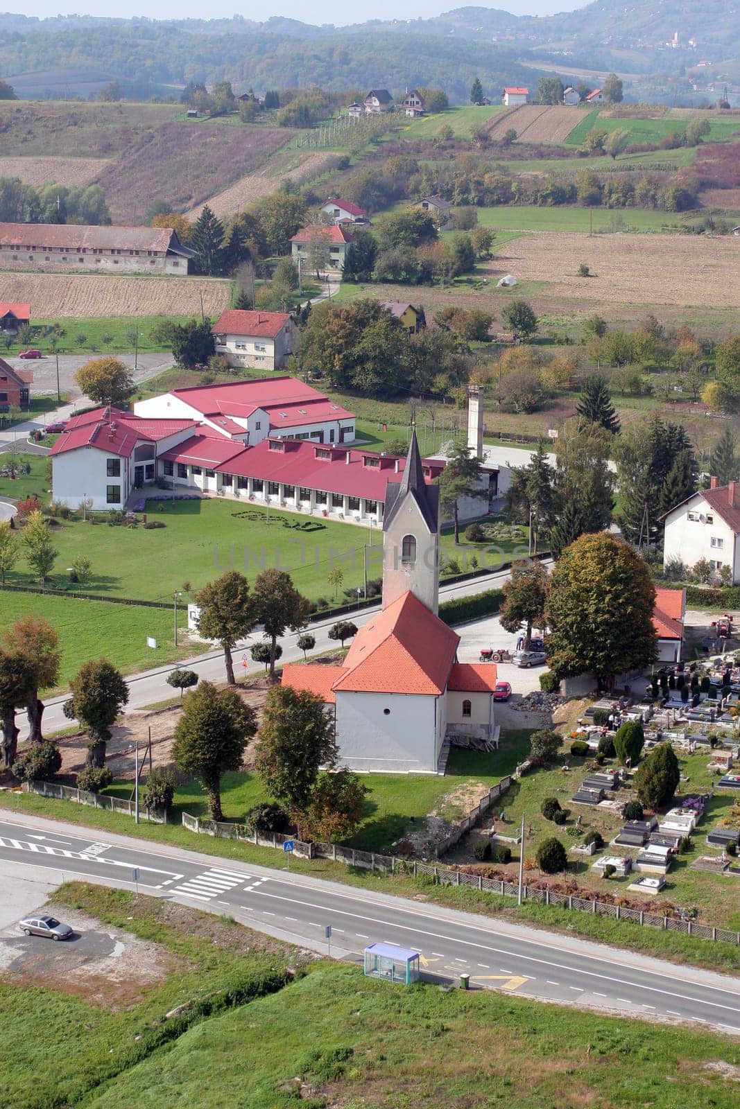Church of the Saint Martin in Breznicki Hum, Croatia