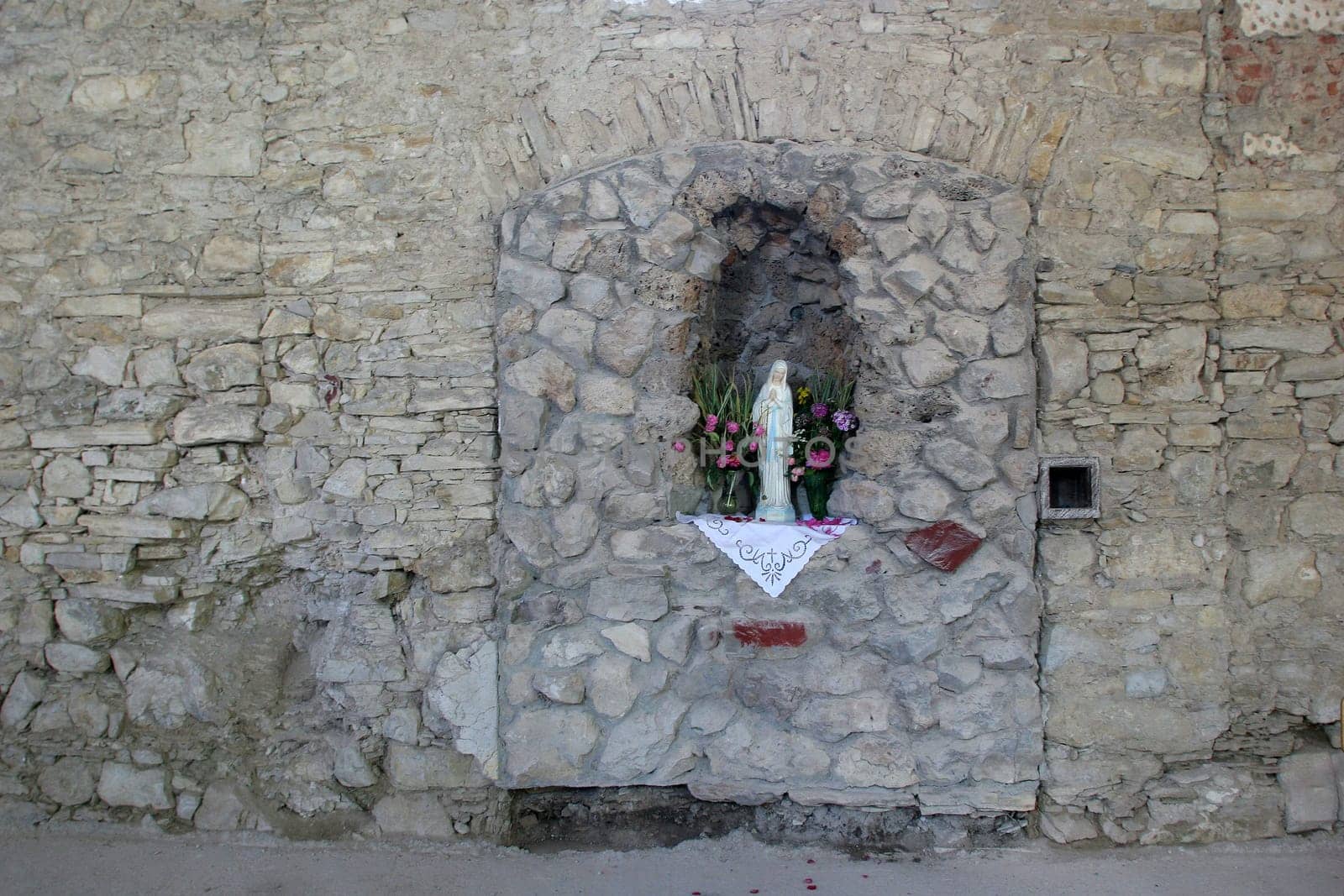 Our Lady of Lordes, Franciscan church of Saint Anthony of Padua in Cuntic, Croatia