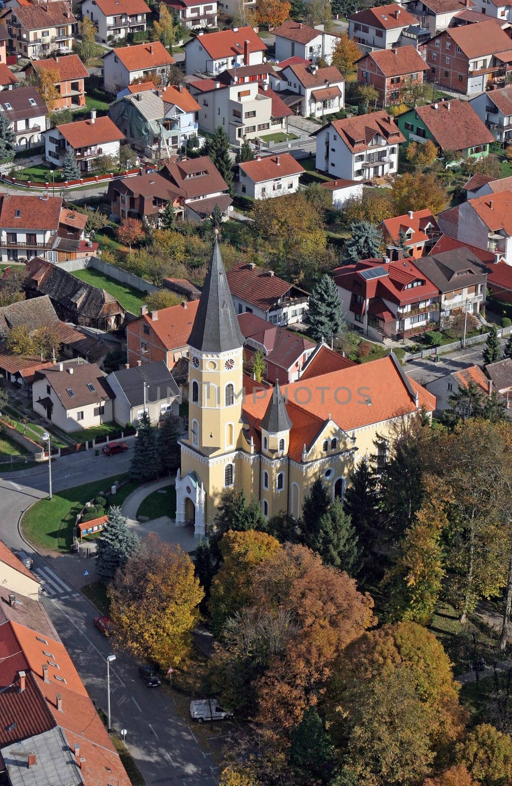 Parish Church of the Annunciation of the Virgin Mary in Velika Gorica, Croatia