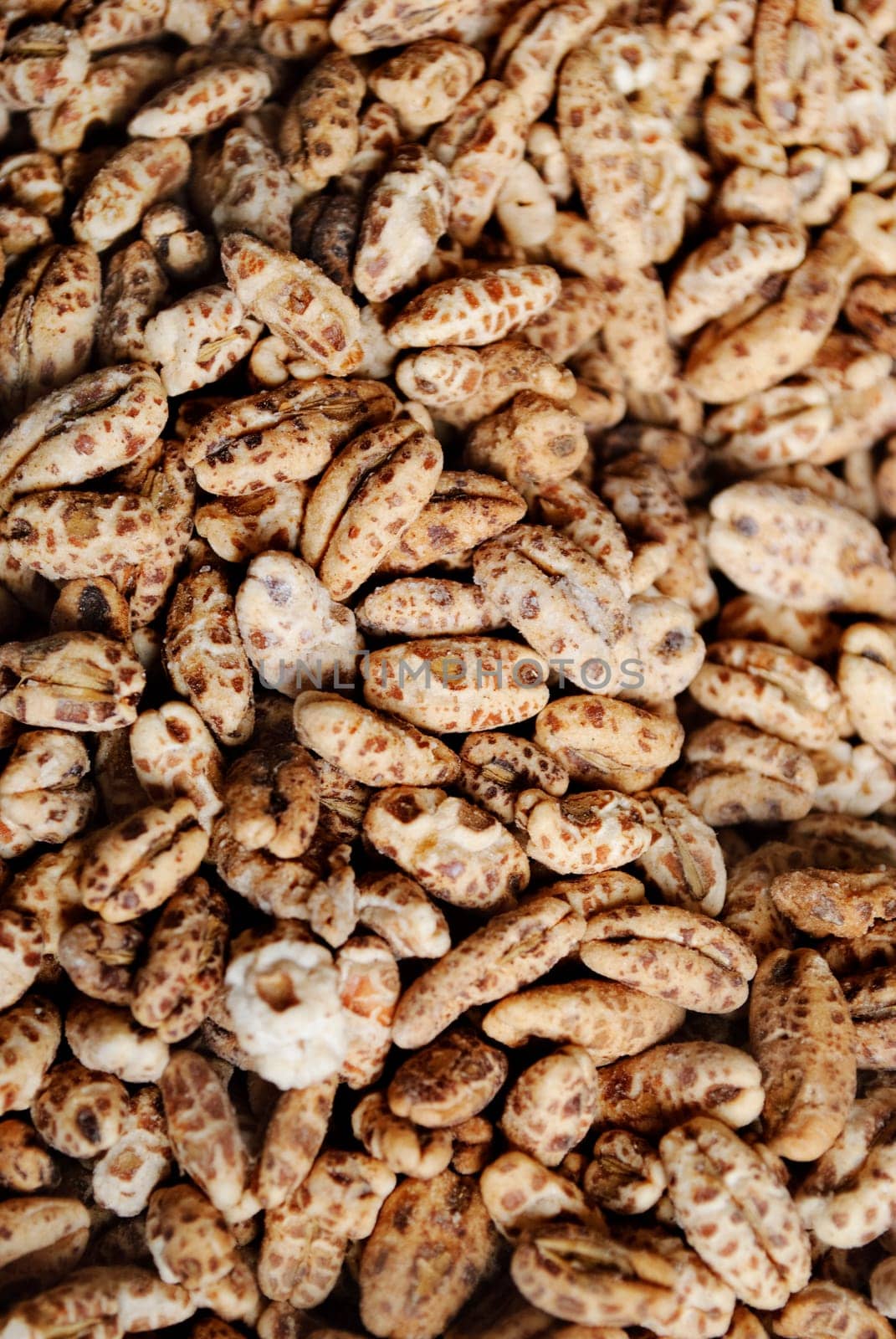 Healthy food. Cereal product closeup.