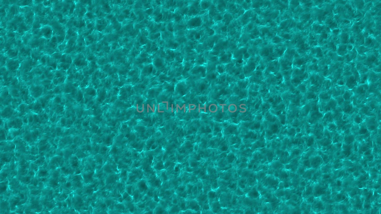 Abstract 3d render of ripples on sea waves. Rays of sun reflecting curvaturely on vibrant tranquil ocean textures. Warm water in pool for vacation relaxation and diving.