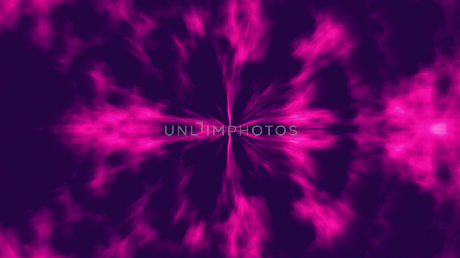 Spatial flash with 3d render of fog spreading into geometric ethereal structures. Dynamic mysterious futurism in digital design. Phantom waves diverging in pulsations.