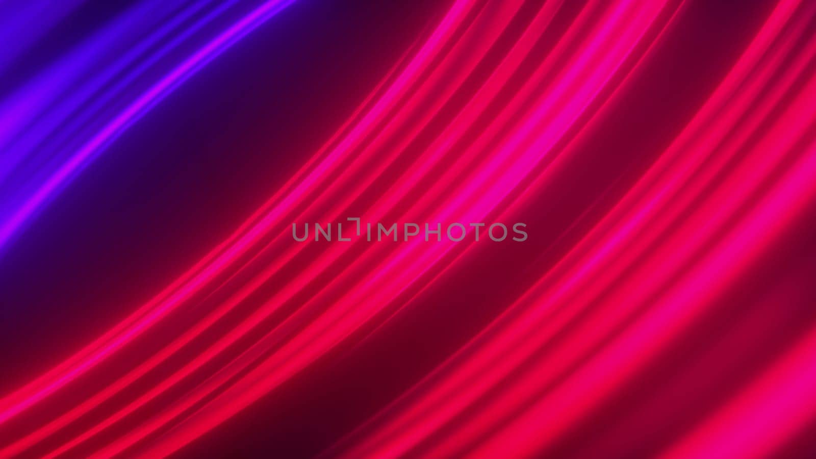 Many bright band lines, abstract computer generated backdrop, 3D rendering