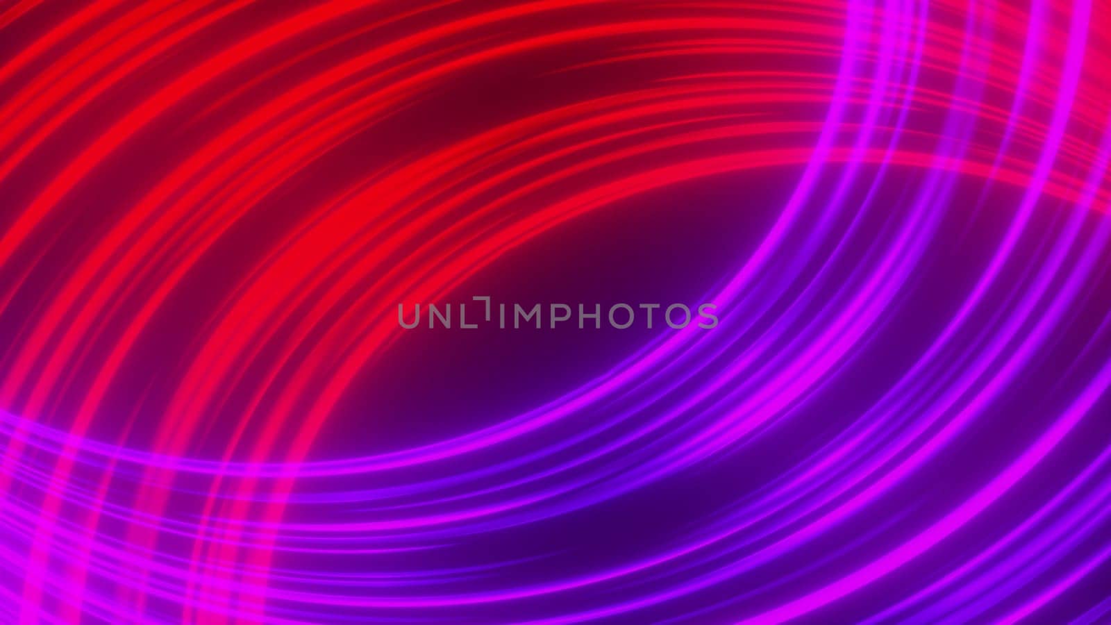 Many bright band lines, abstract computer generated backdrop, 3D rendering