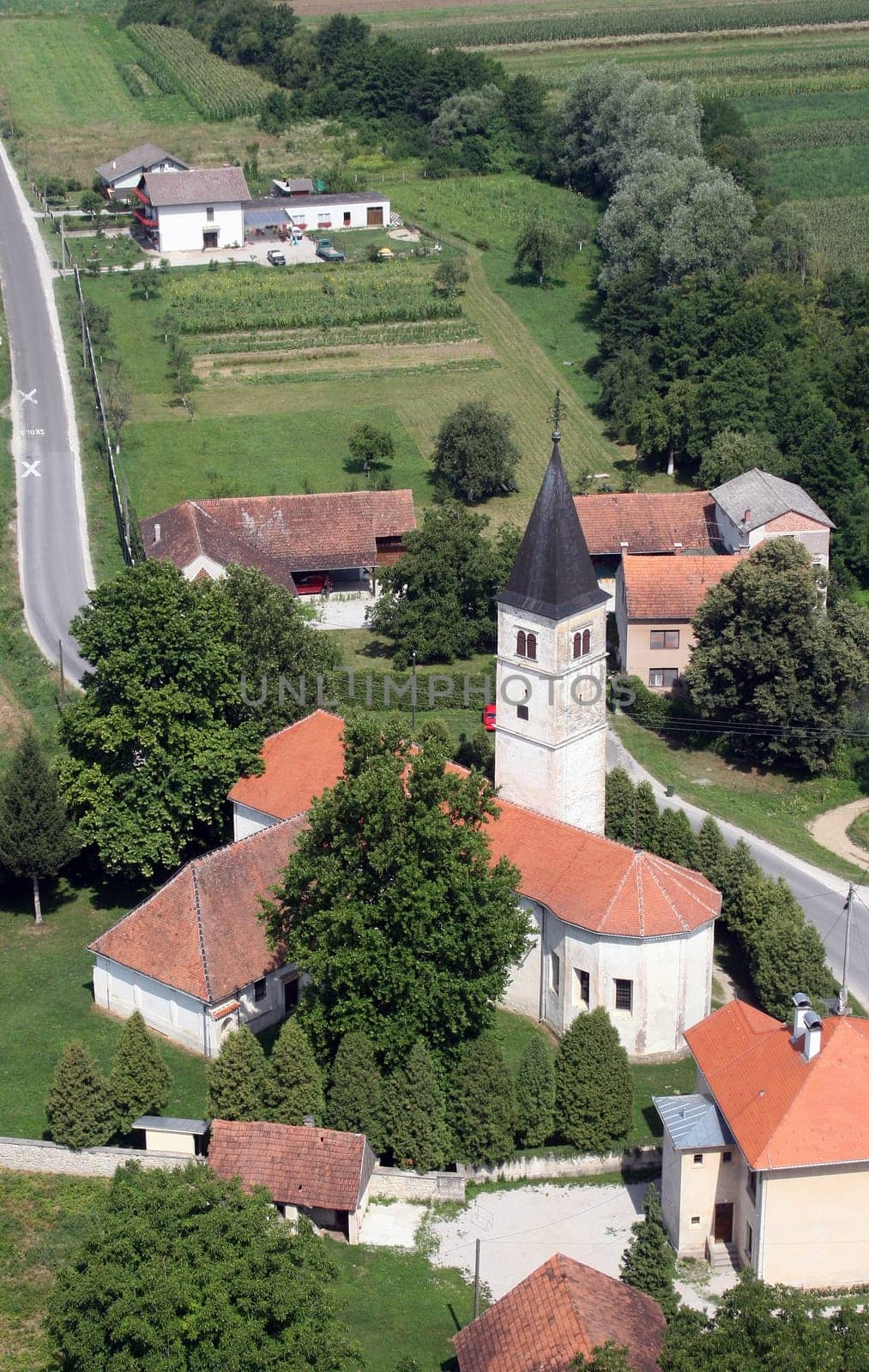 Church of the Our Lady of the Snows in Volavje, Croatia