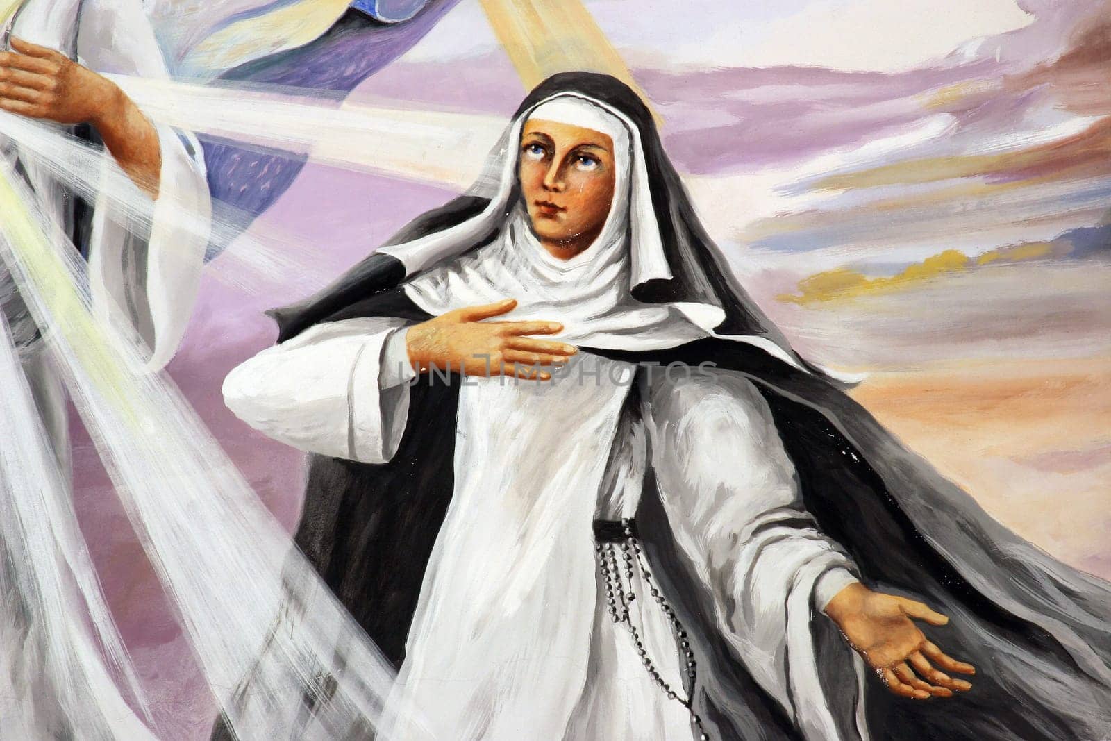 Blessed Osanna of Cattaro, author Marijan Jakubin, Church of Saint Anne in Bjelovar, Croatia