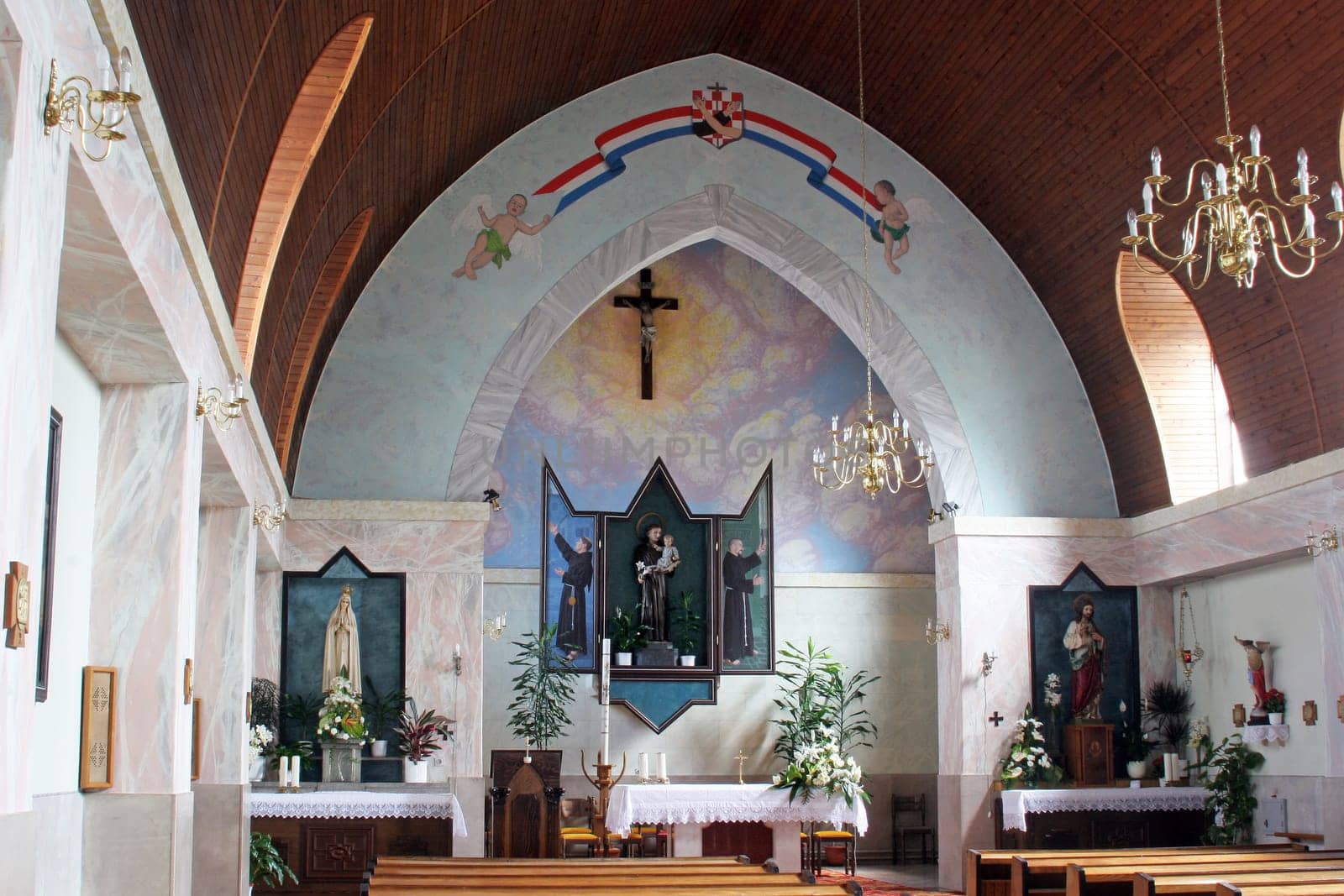 Church of Saint Anthony of Padua in Bjelovar, Croatia