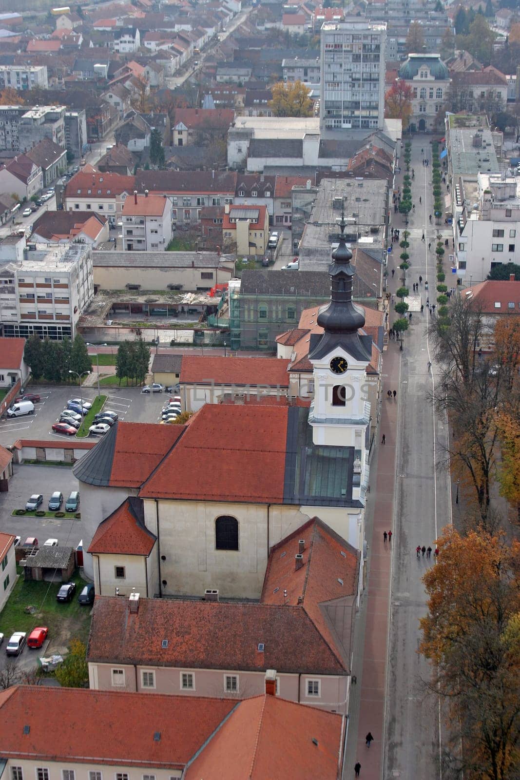 Cathedral of Saint Teresa of Avila in Bjelovar, Croatia
