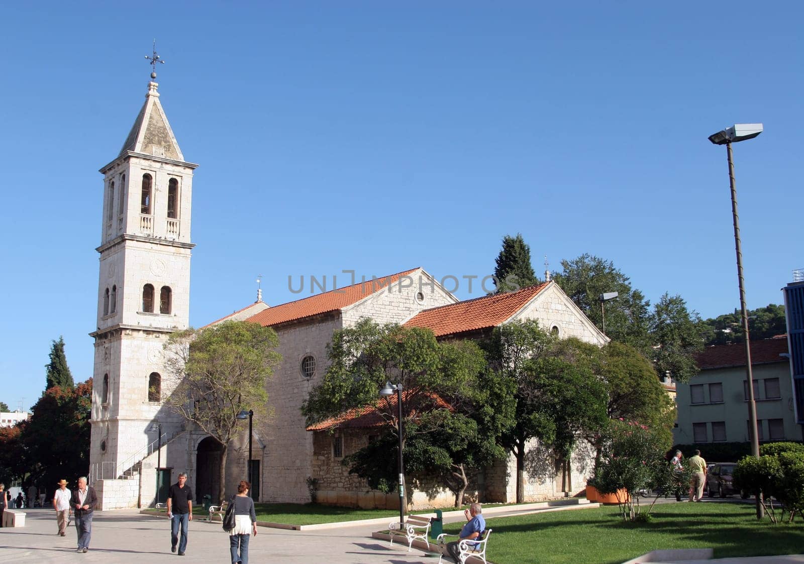 Parish church of Our Lady out of town in Sibenik, Croatia