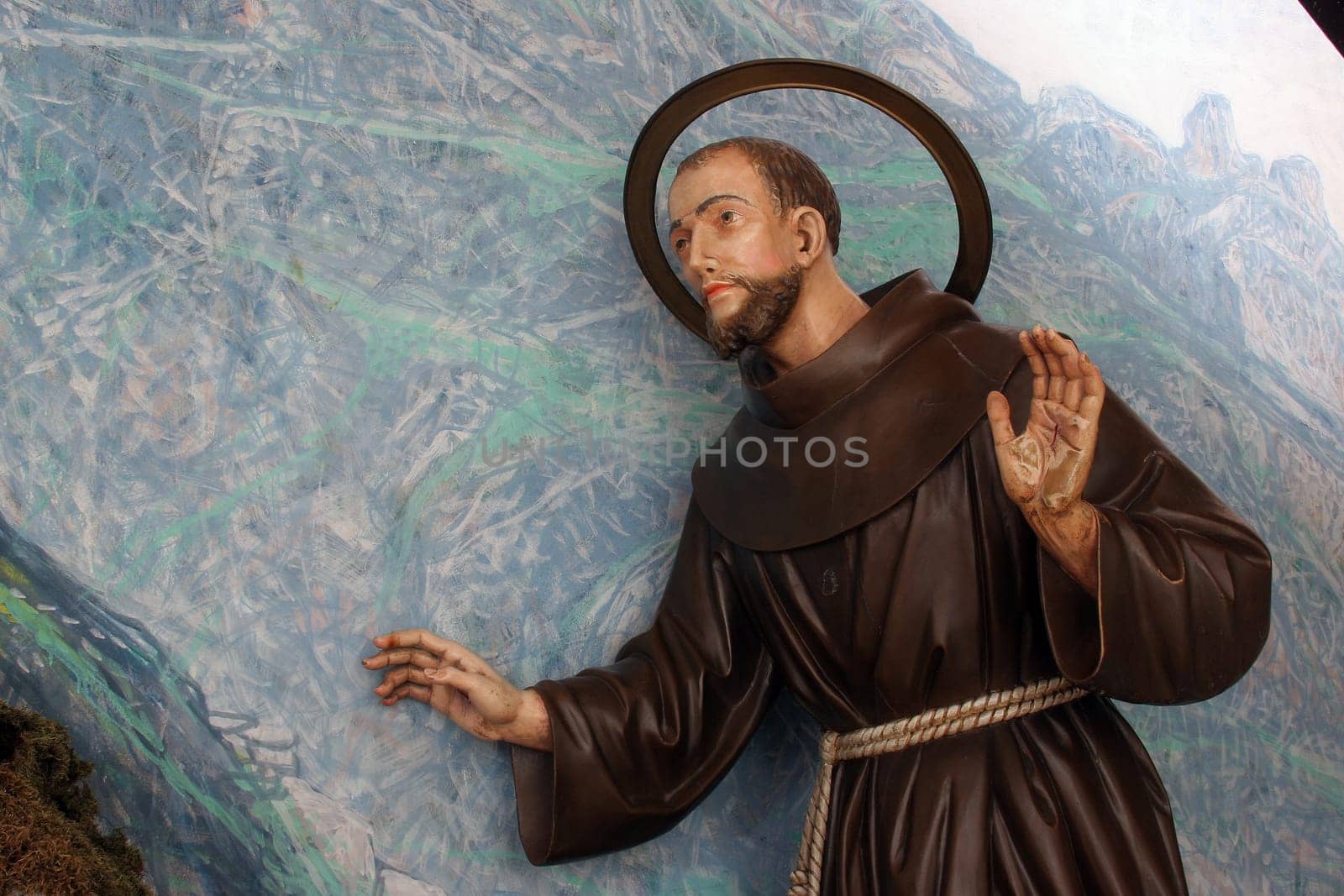 Saint Francis of Assisi, church of Saint Anthony of Padua in Bjelovar, Croatia