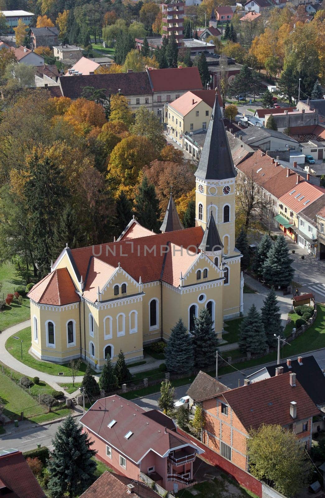 Parish Church of the Annunciation of the Virgin Mary in Velika Gorica, Croatia