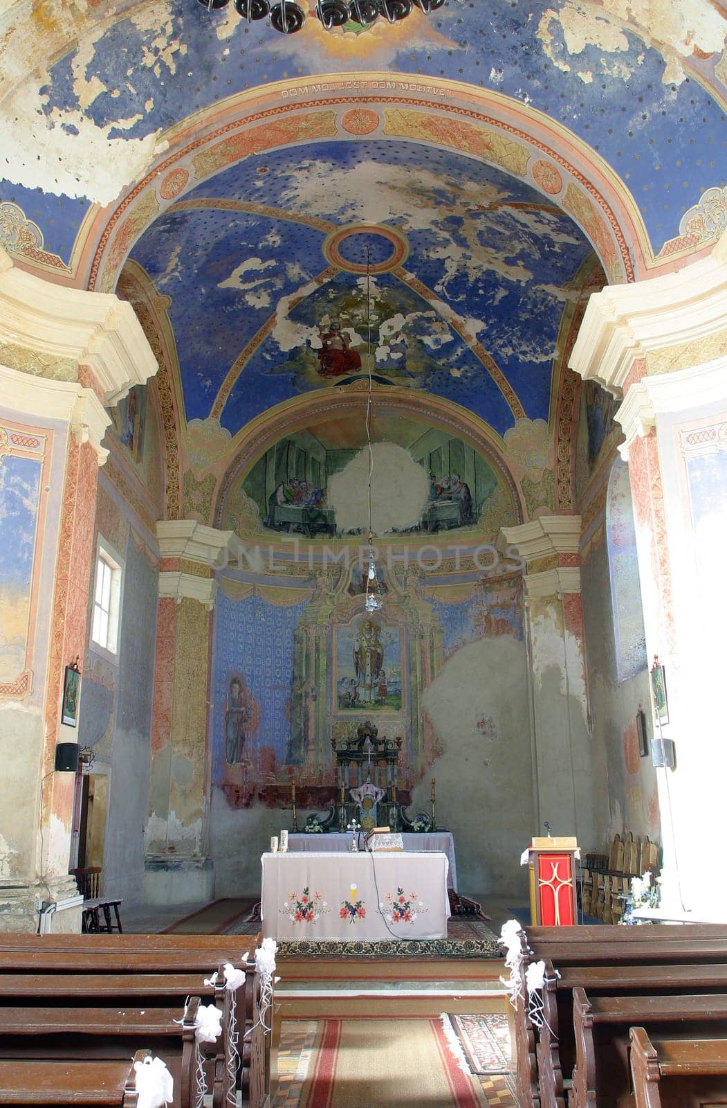 Church of Saints Nicholas and Vitus in Zazina, Croatia