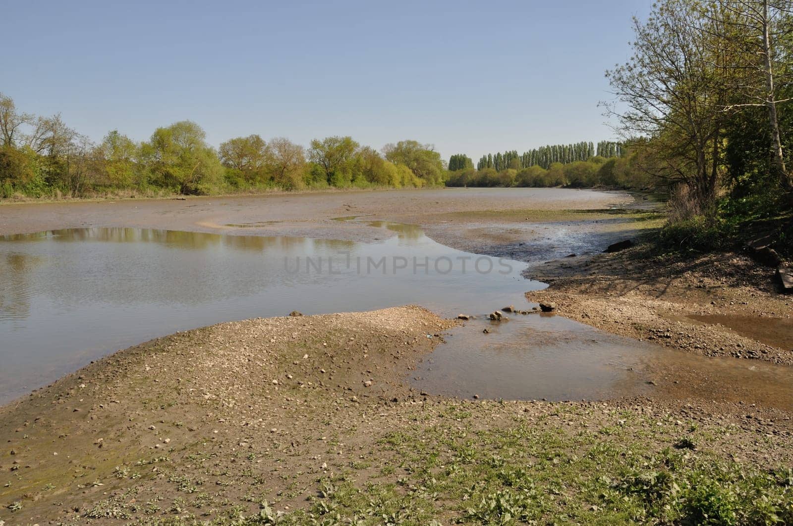 Banks of the Seine at Elbeuf in Normandy