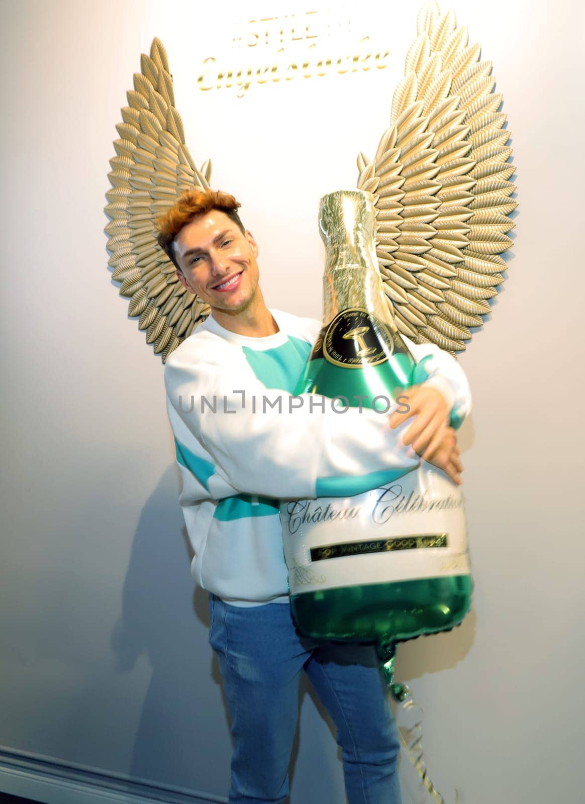 Sebastian Kempin ( DSDS ) .15. year anniversary s event from the barber and styling shop angel lock, Engelslocke in Hamburg ,10.11.2021