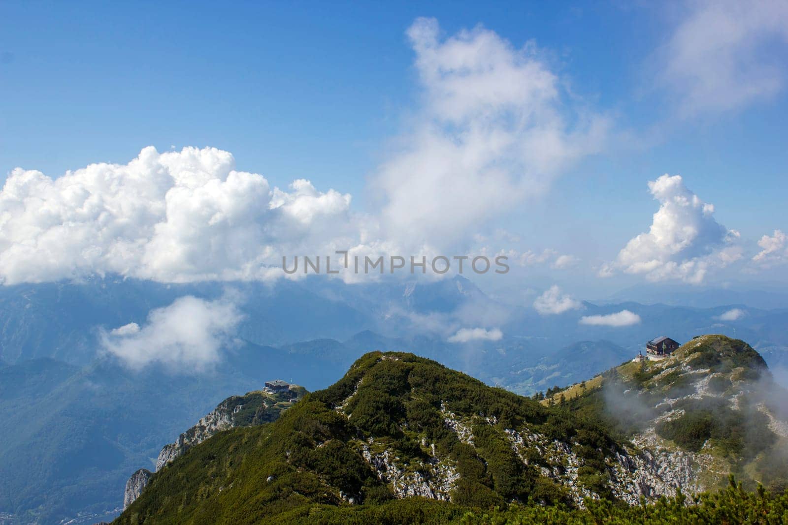 Traunstein in Alps, Upper Austria, Austria