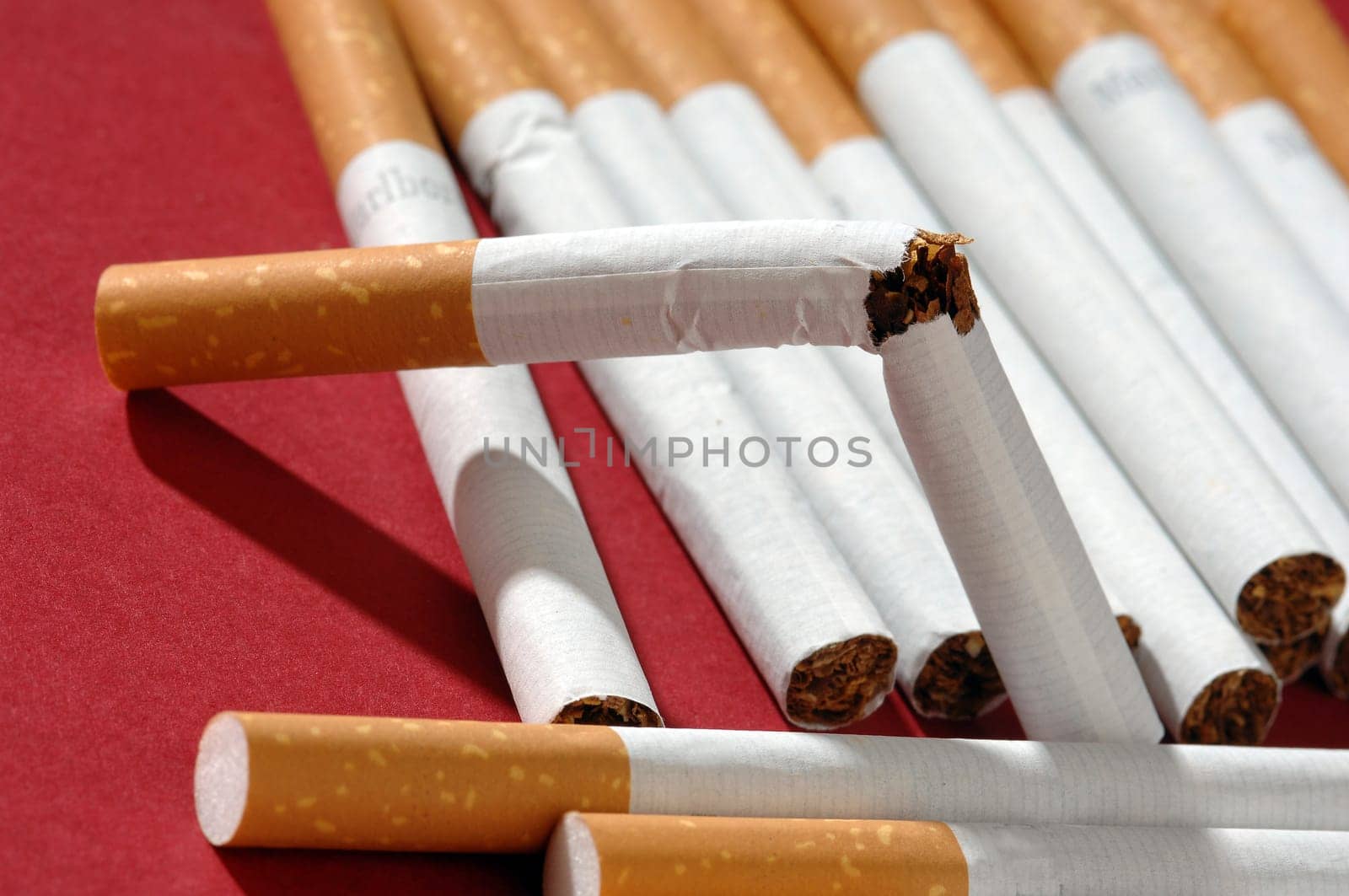 cigarettes on the table, poison
