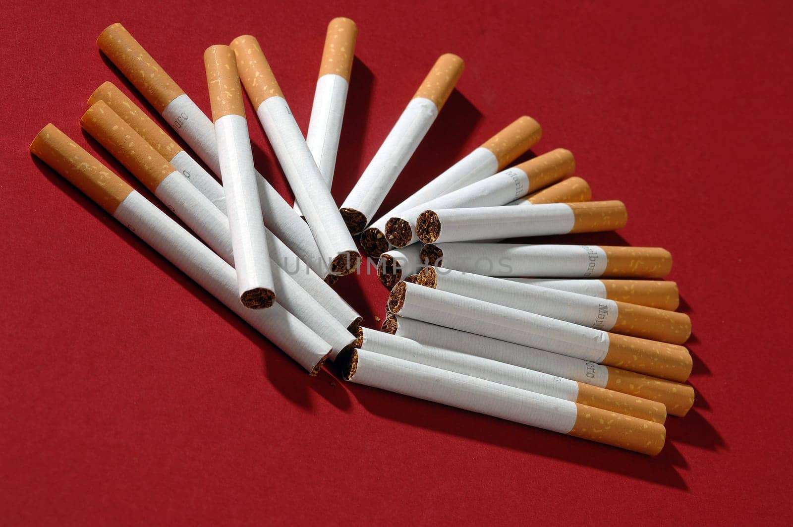 cigarettes on the table, poison