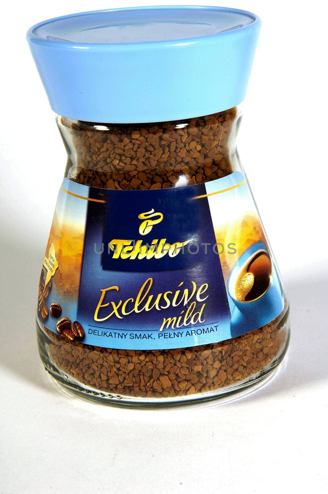 tchibo exclusive classic coffee on a white background