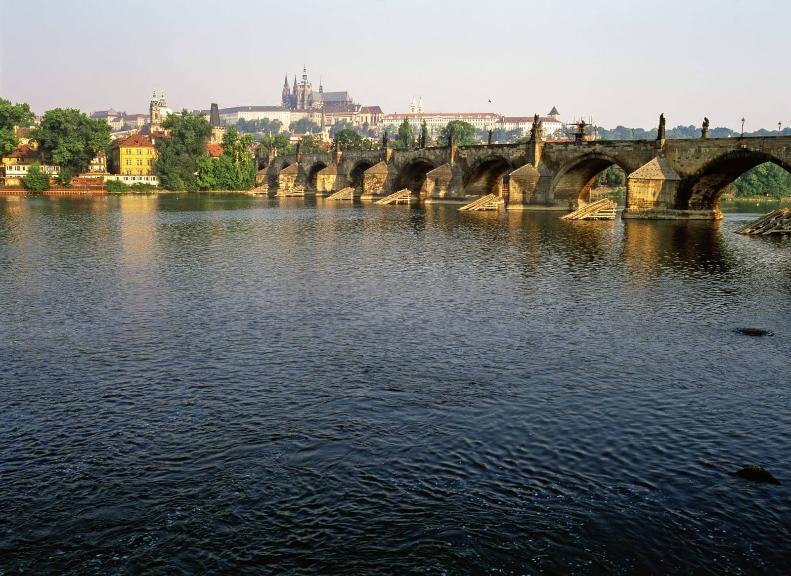 Charles Bridge in Prague, Czech Republic